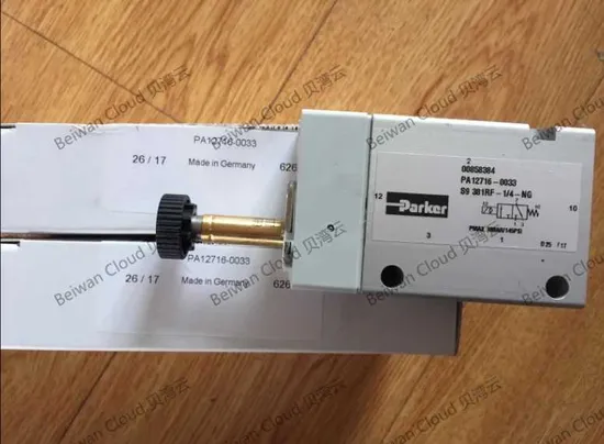 New Original Parker Pneumatic Valve PA16171-6133 S9 581RF-1-2 Ws220V